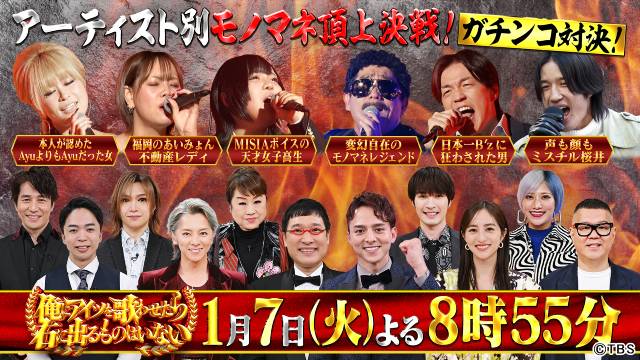 清水ミチコ、ユーミンのモノマネで歌唱力逆転現象！