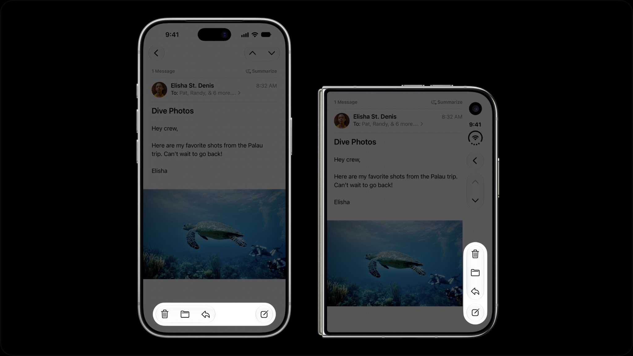 Pixel Fold、ようやく折り畳みスマホらしいエフェクトか？縦短は変わらずｗｗｗ